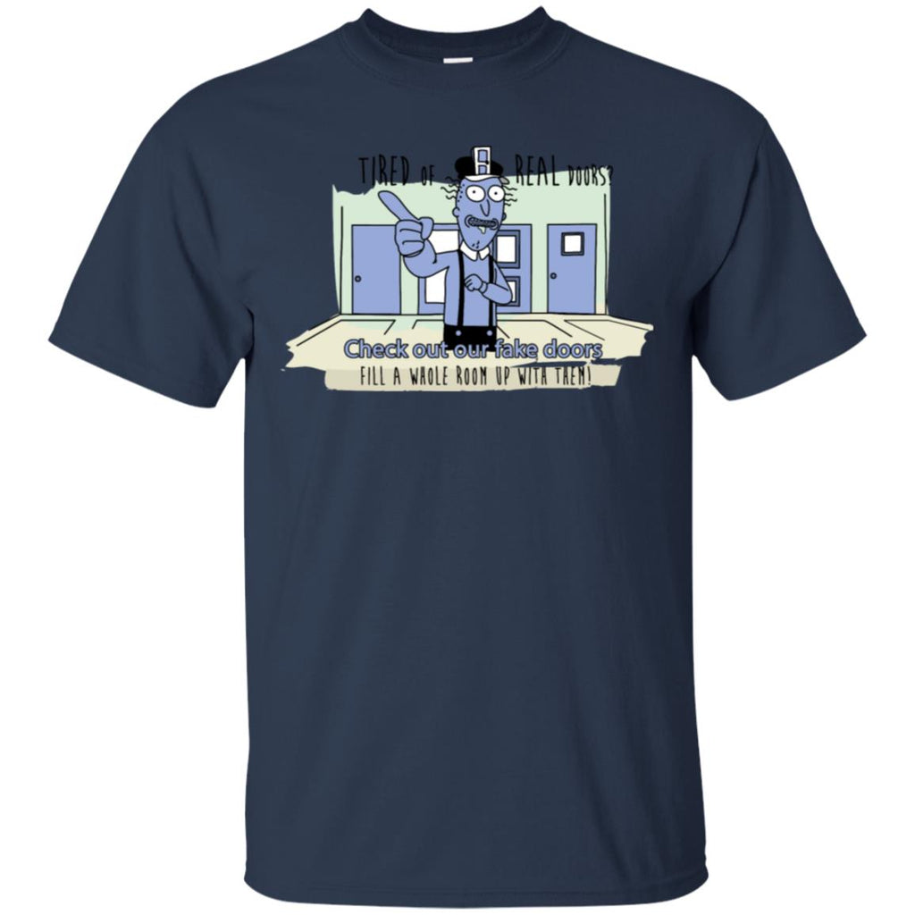 Rick And Morty - Fake Doors Room Men T-Shirt