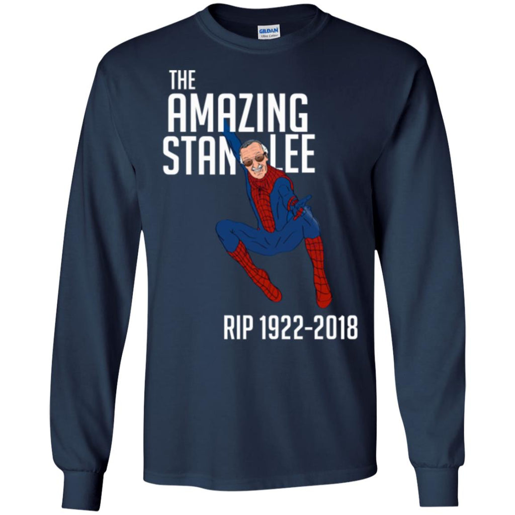 The Amazing Stan Lee Men Long SLeeve Shirt