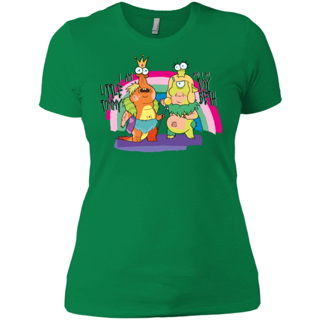 Rick And Morty Little Tommy And Tiny Beth Women T-Shirt