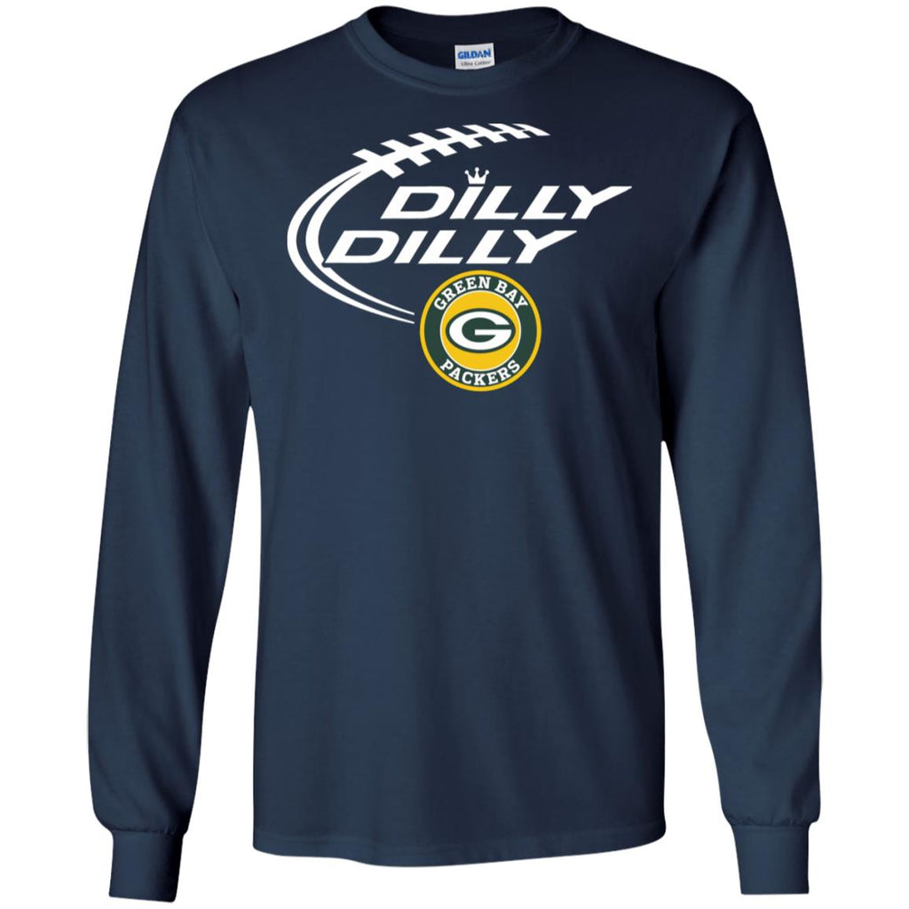 Dilly Dilly Green Bay Packers Nfl Football Men Long SLeeve Shirt
