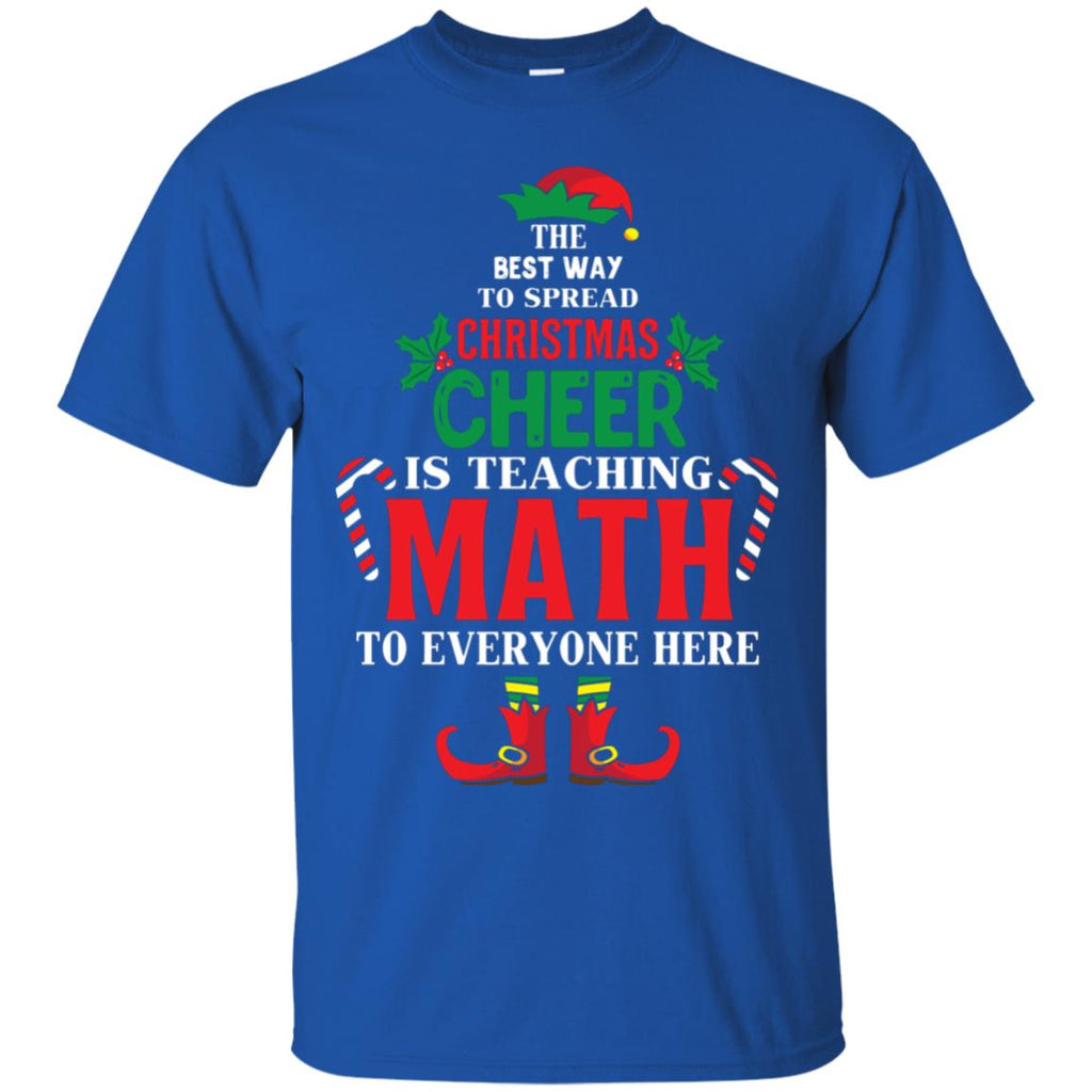 Christmas Cheer Is Teaching Math Men T-Shirt