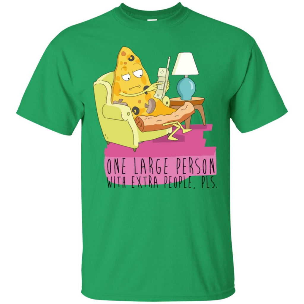 Rick And Morty Large Person With Extra People Men T-Shirt