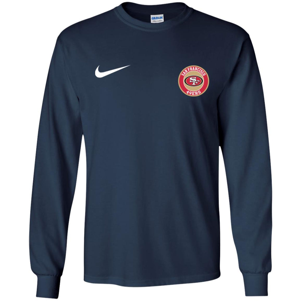 Nike San Francisco 49ers Nfl Football Men Long SLeeve Shirt