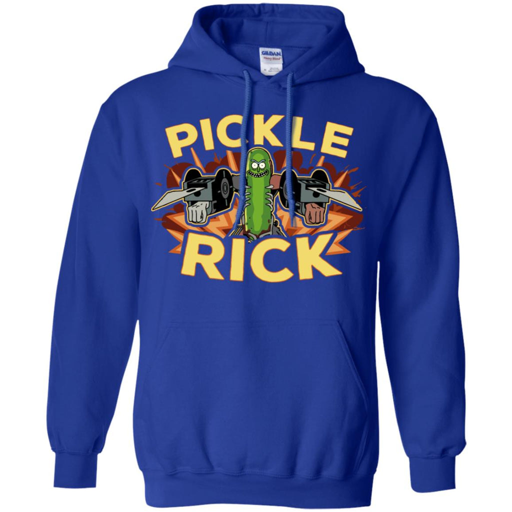 Rick And Morty Pickle Rick Men Pullover Hoodie