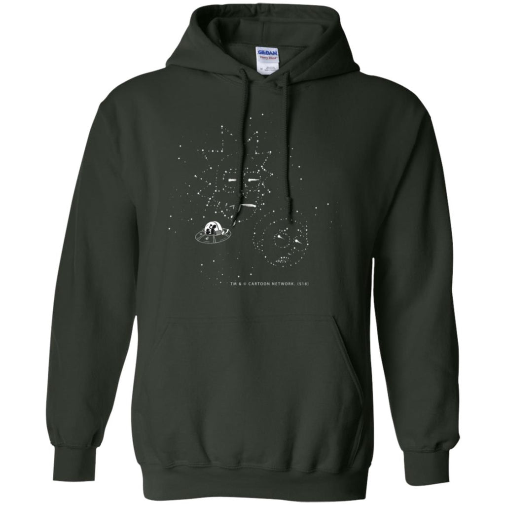 Rick And Morty Stars In The Sky Mug Men Pullover Hoodie