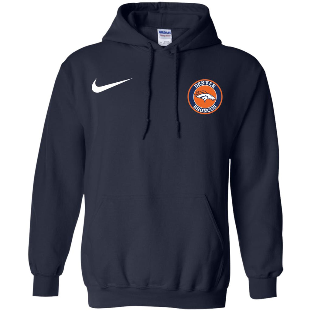 Nike Denver Broncos Nfl Football Men Pullover Hoodie