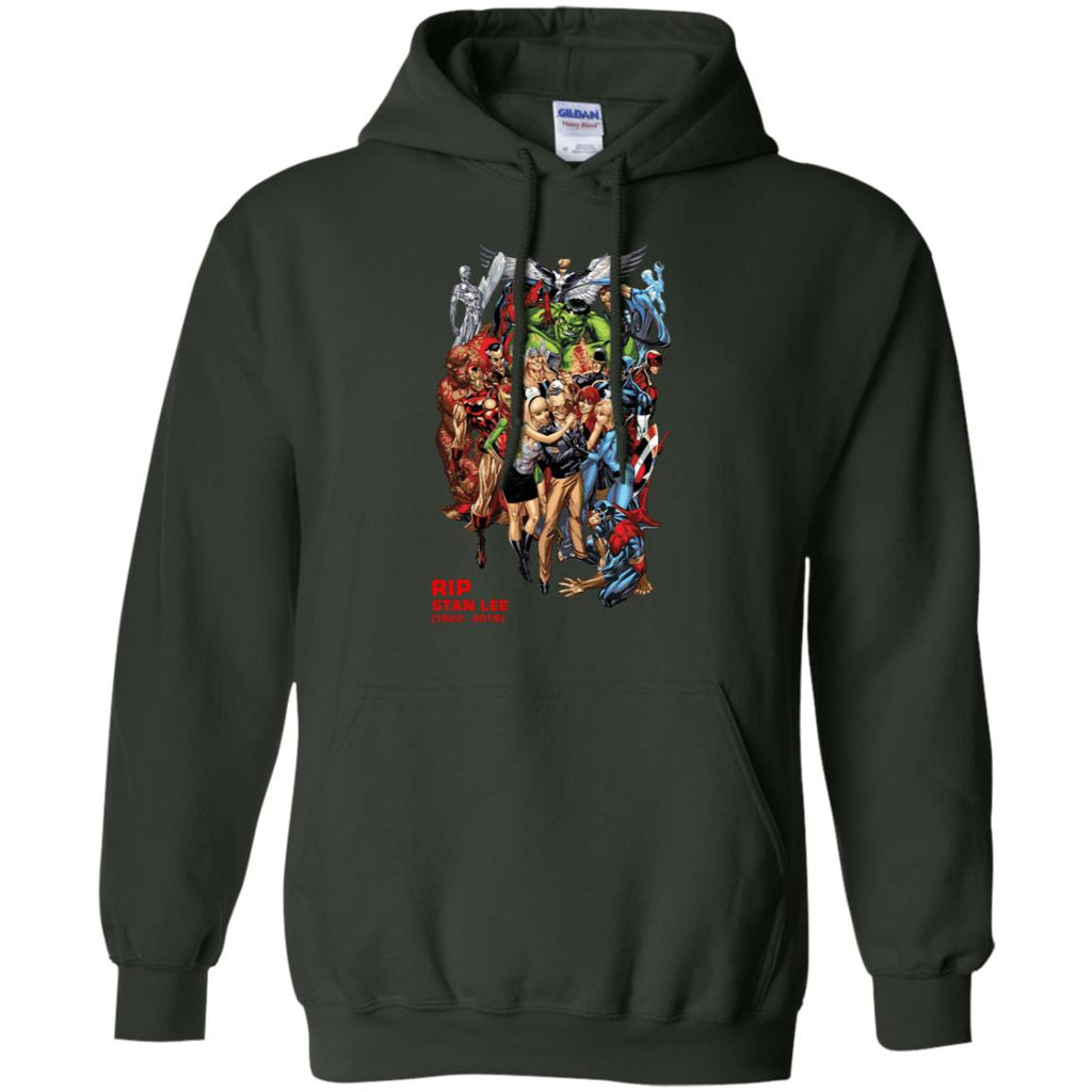 Rip Stan Lee Father Of Super Heroes Men Pullover Hoodie