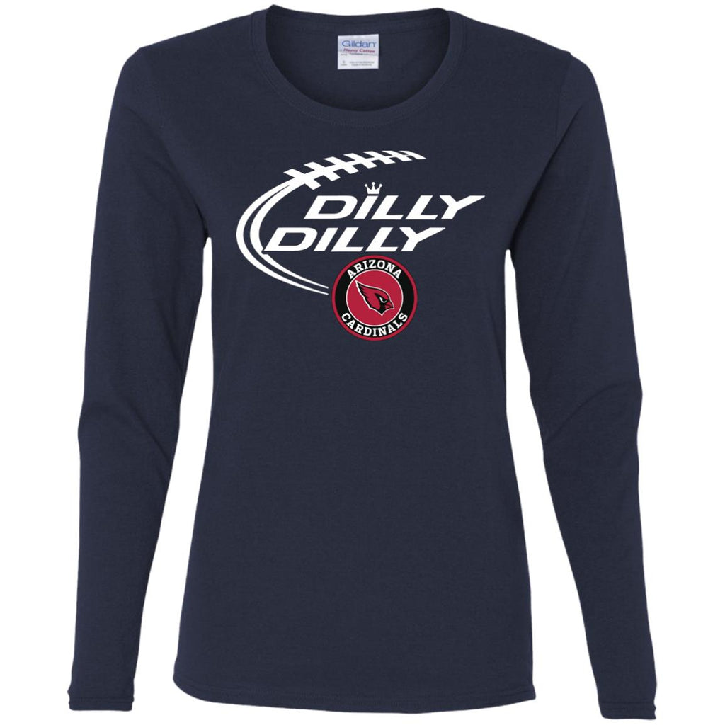 Dilly Dilly Arizona Cardinals Nfl Football Women Long Sleeve Shirt