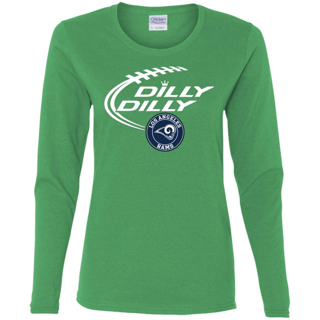 Dilly Dilly Los Angeles Rams Nfl Football Women Long Sleeve Shirt