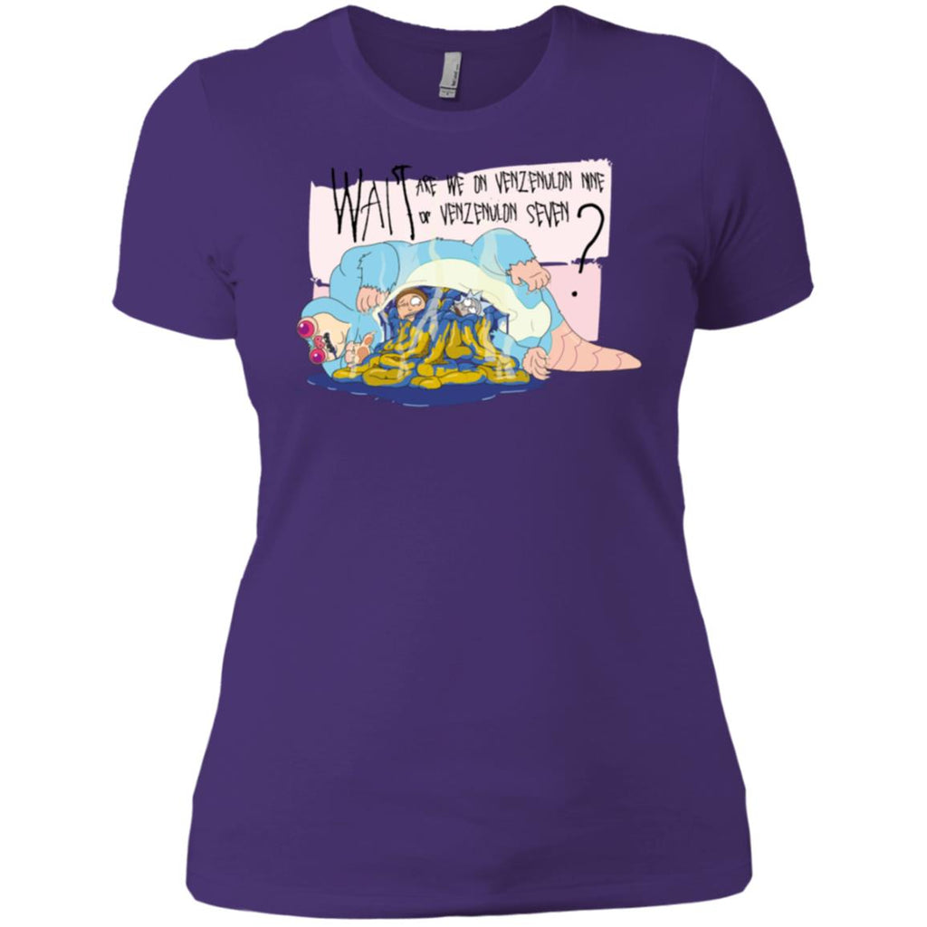 Ricky And Morty Which Venzenulon Are We On Women T-Shirt