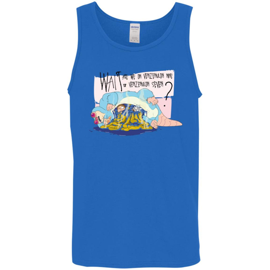 Ricky And Morty Which Venzenulon Are We On Men Tank Top
