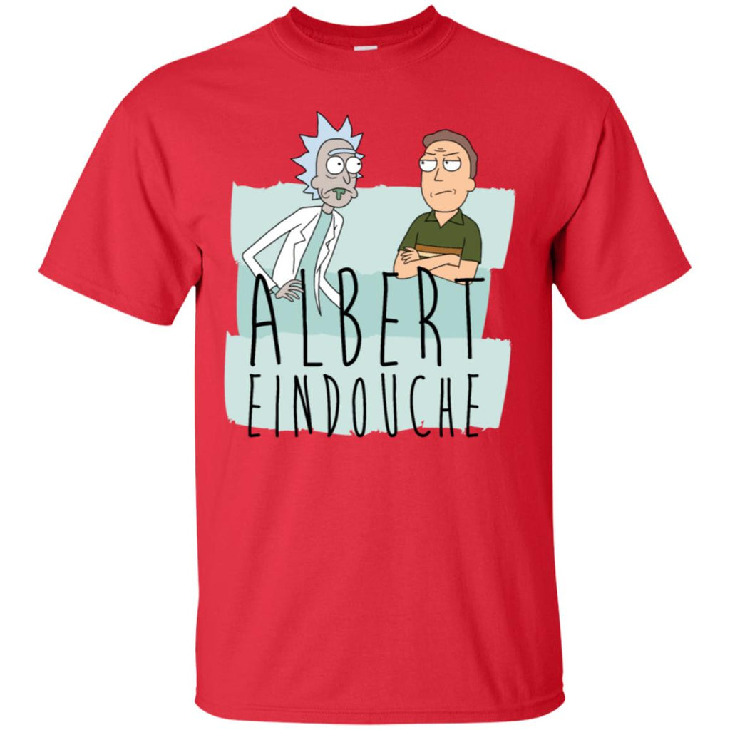 Rick And Morty Albert Eindouche Parody Men T-Shirt