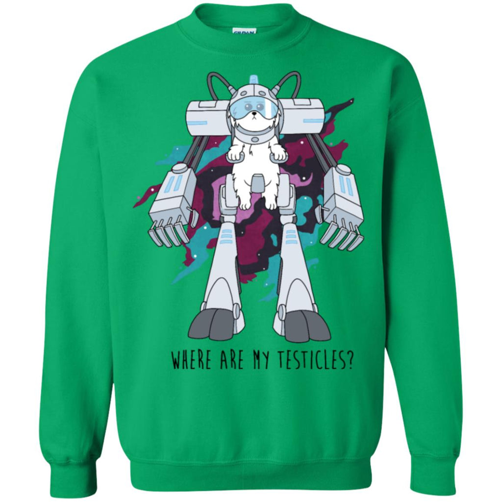 Rick And Morty Snuffles Funny Unisex Crewneck Pullover Sweatshirt