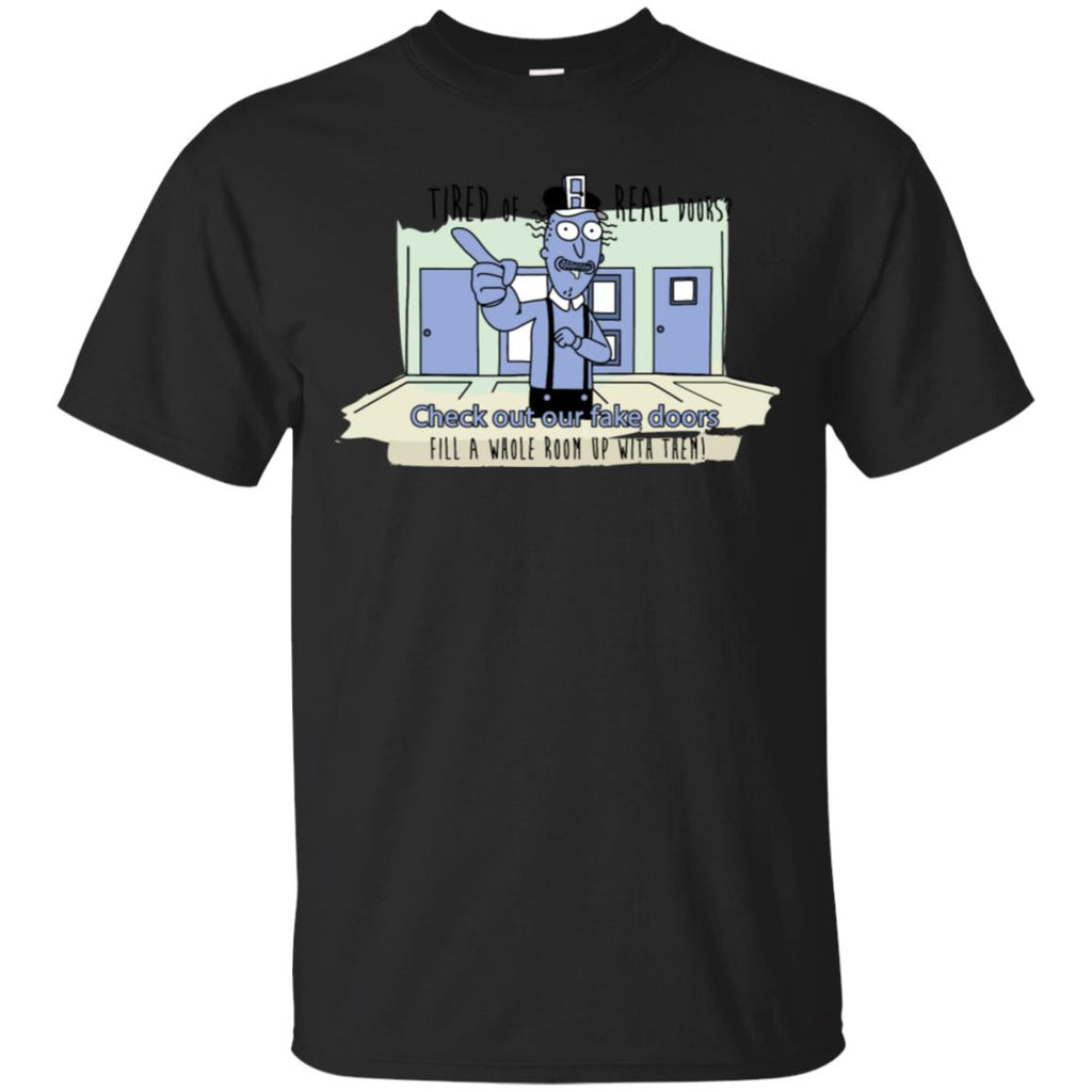 Rick And Morty - Fake Doors Room Men T-Shirt