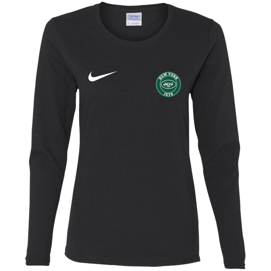Nike New York Jets Nfl Football Women Long Sleeve Shirt