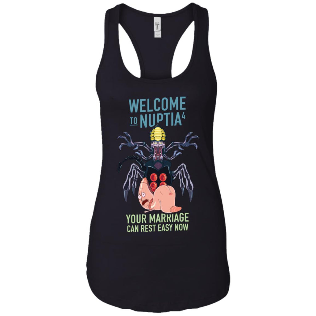 Rick And Morty Welcome To Nuptia Women Tank