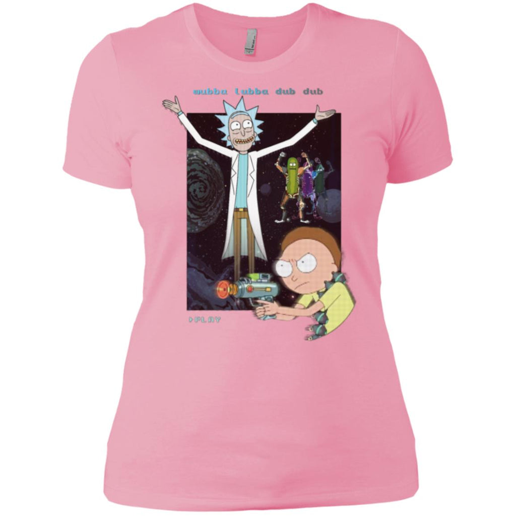 Rick And Morty Retro Video Game Women T-Shirt