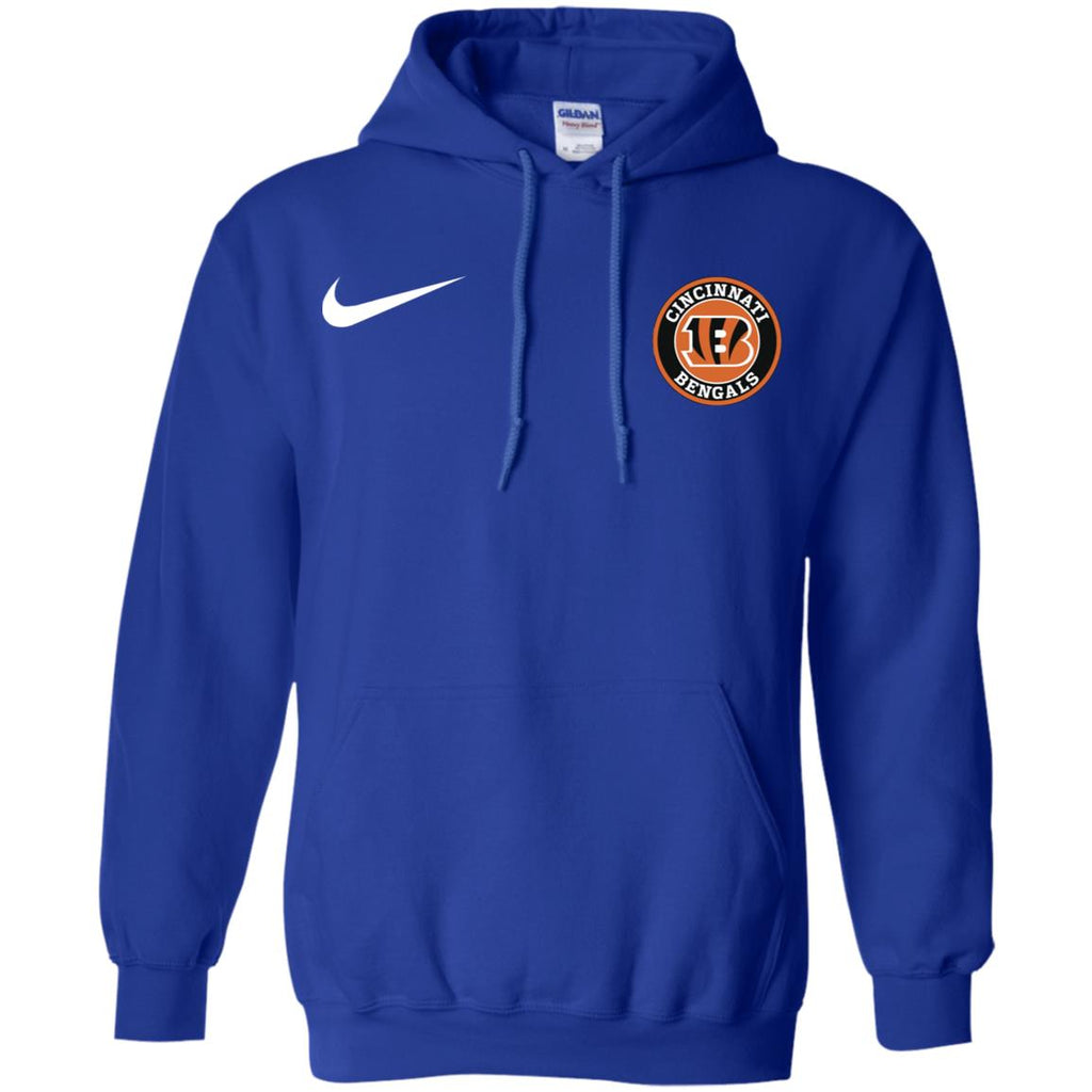 Nike Cincinnati Bengal Nfl Football Men Pullover Hoodie