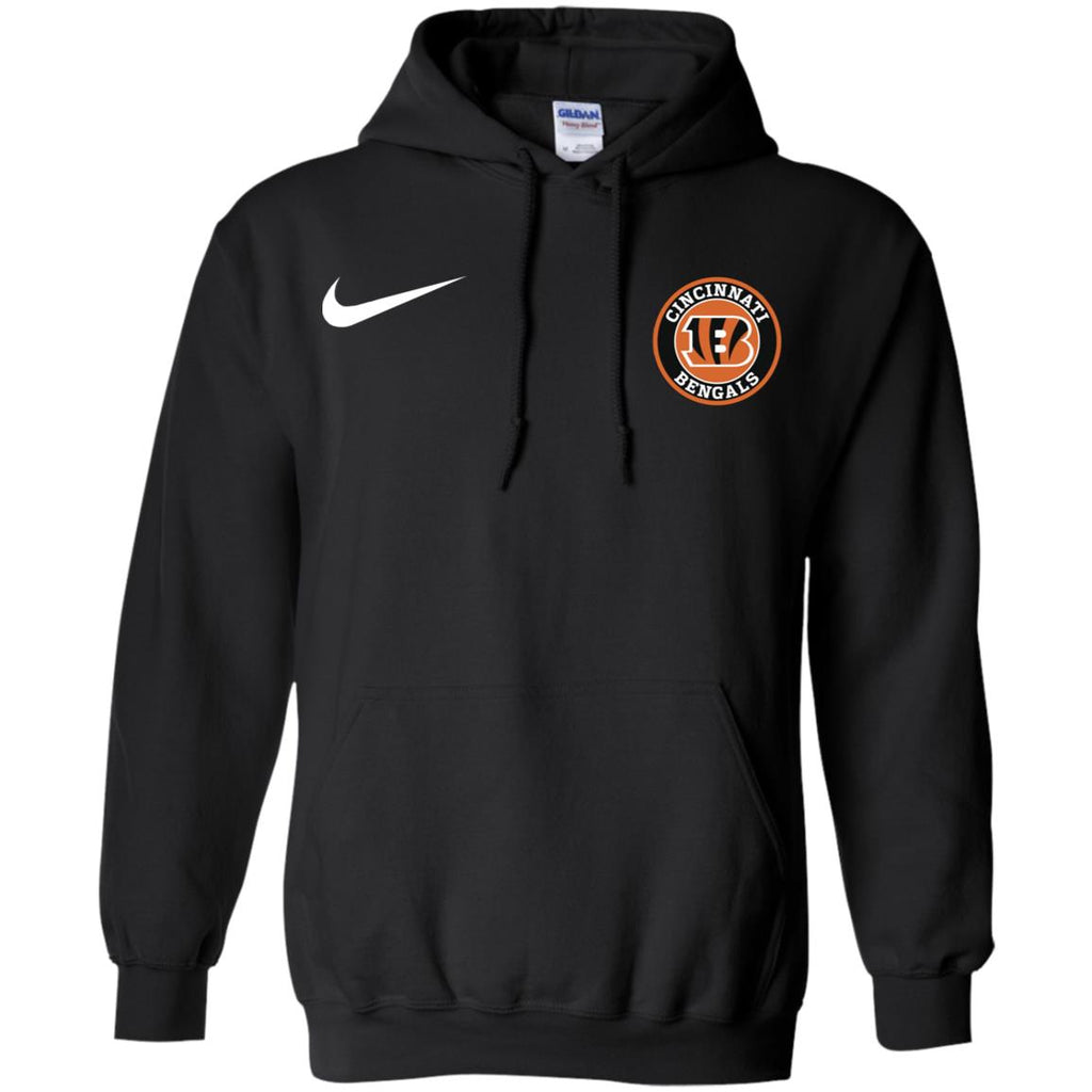 Nike Cincinnati Bengal Nfl Football Men Pullover Hoodie