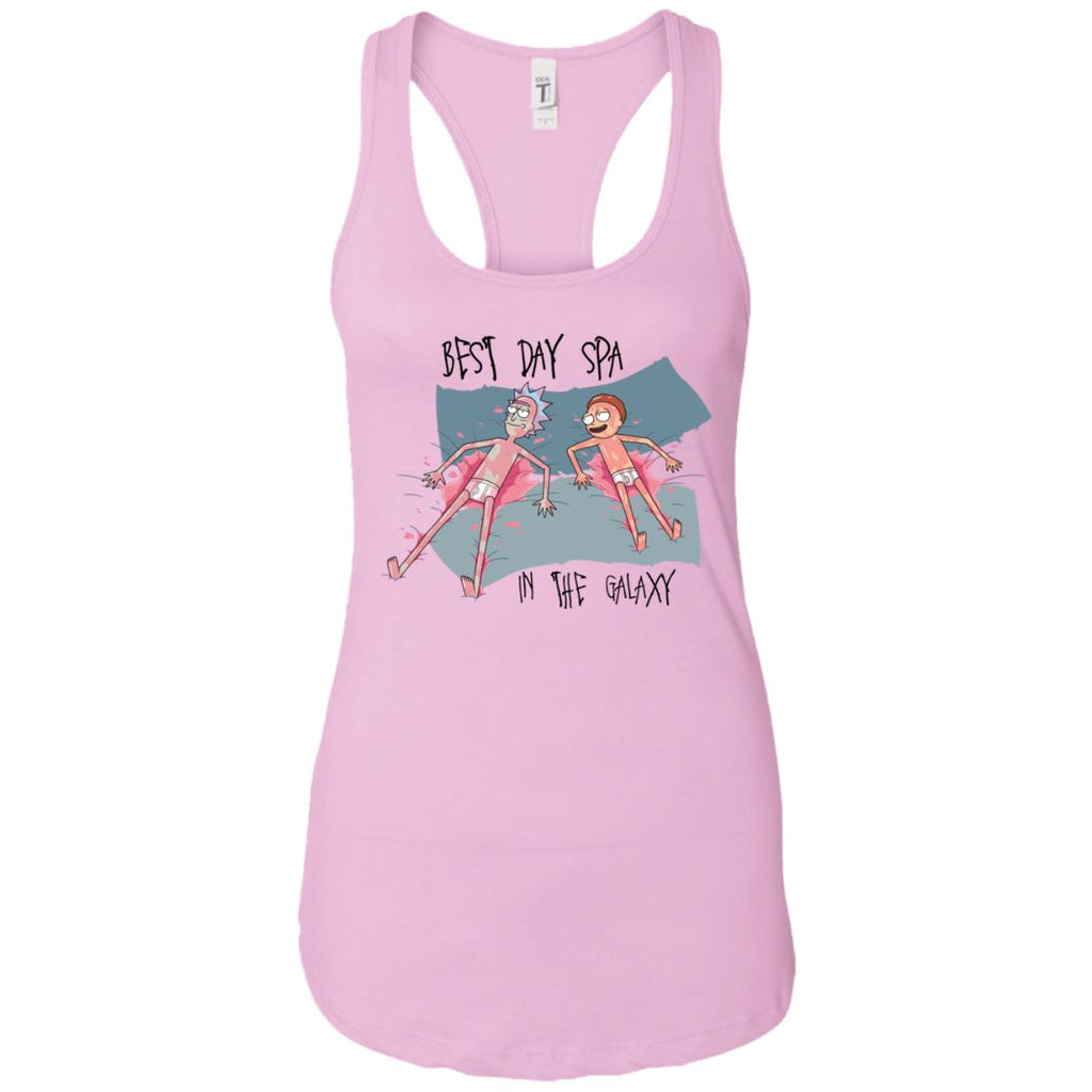 Rick And Morty Best Spa Day In The Galaxy Women Tank