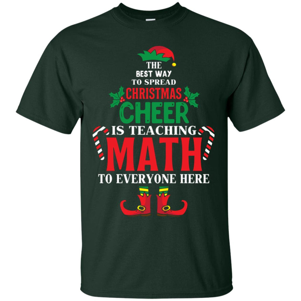 Christmas Cheer Is Teaching Math Men T-Shirt
