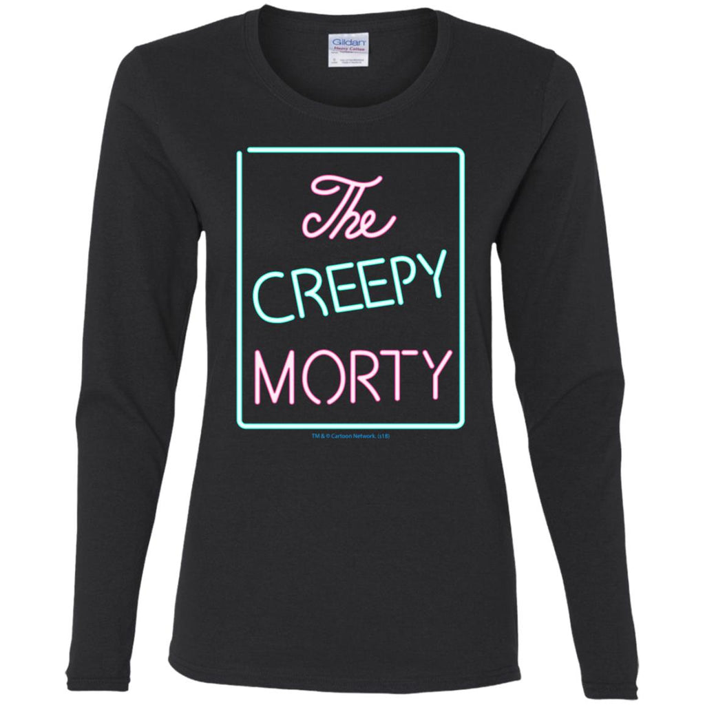 Rick And Morty The Creepy Morty Women Long Sleeve Shirt