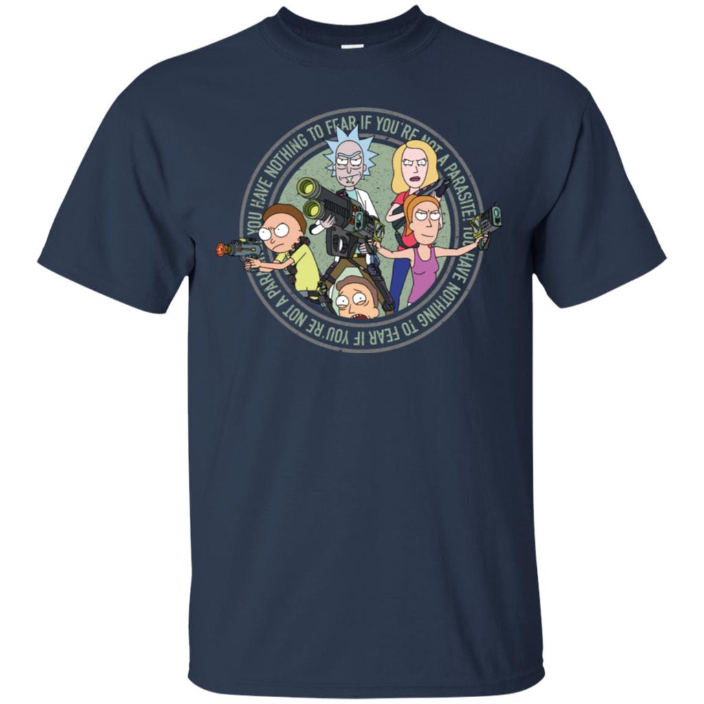 Rick And Morty And The Smith Family Men T-Shirt