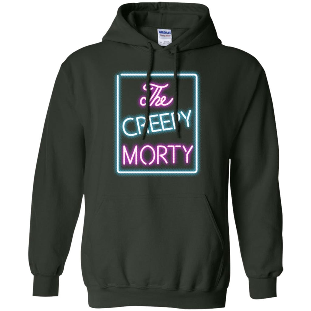 Rick And Morty The Creepy Morty Club Men Pullover Hoodie