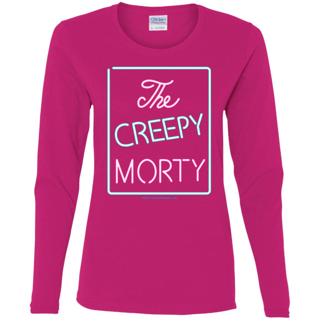 Rick And Morty The Creepy Morty Women Long Sleeve Shirt