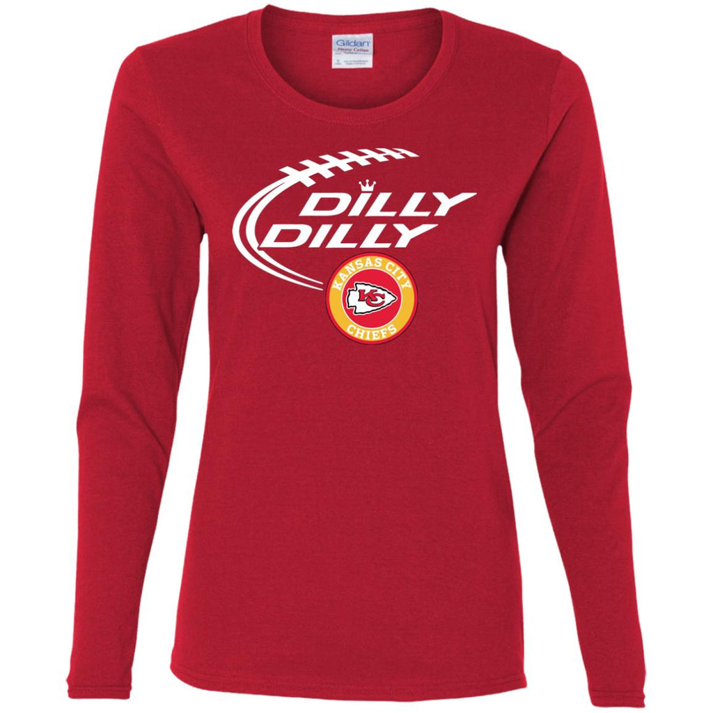 Dilly Dilly Kansas City Chiefs Nfl Football Women Long Sleeve Shirt