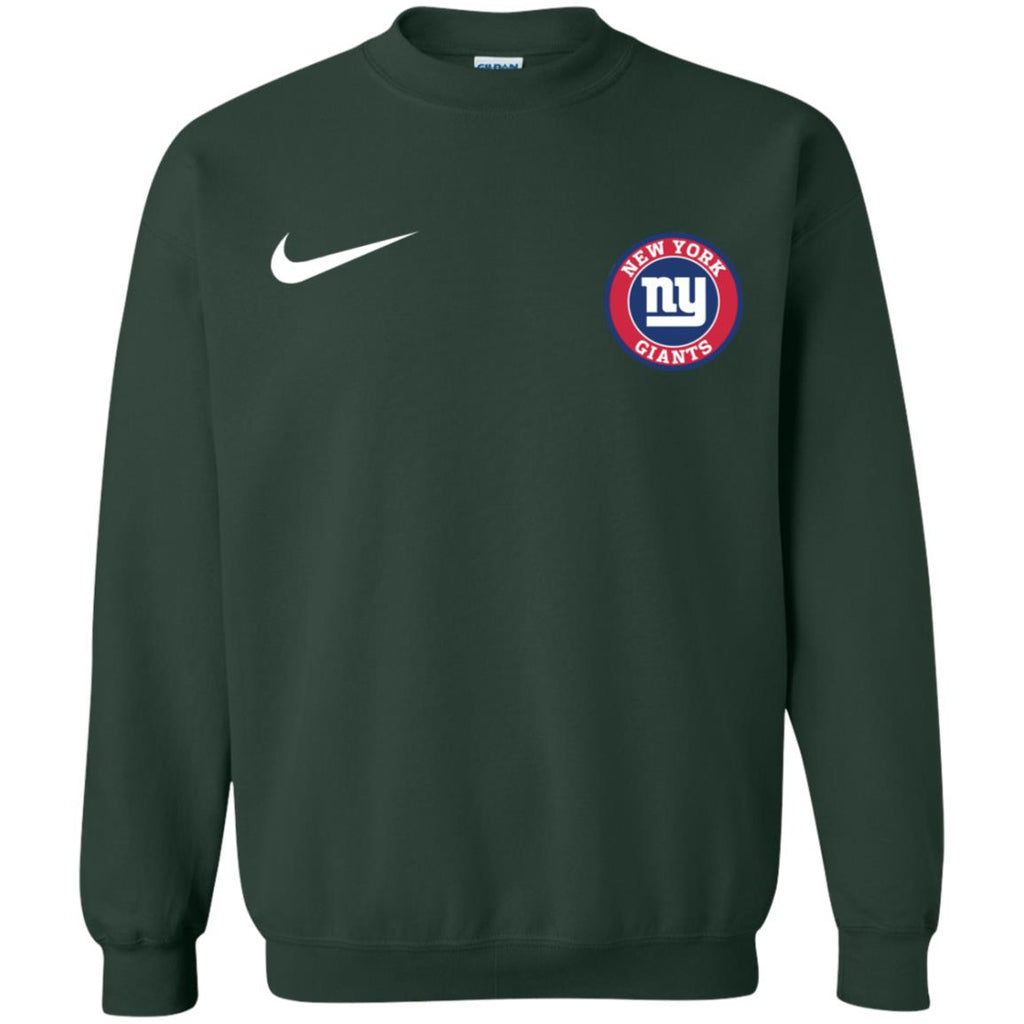Nike New York Giants Nfl Football Unisex Crewneck Pullover Sweatshirt