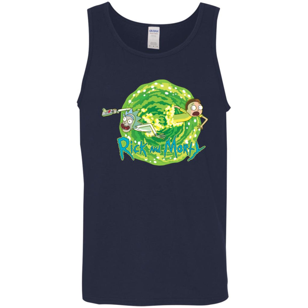 Rick And Morty Multidimensional Travel Men Tank Top