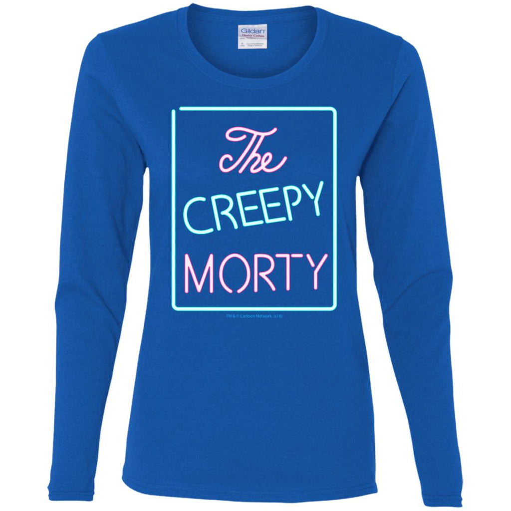 Rick And Morty The Creepy Morty Women Long Sleeve Shirt