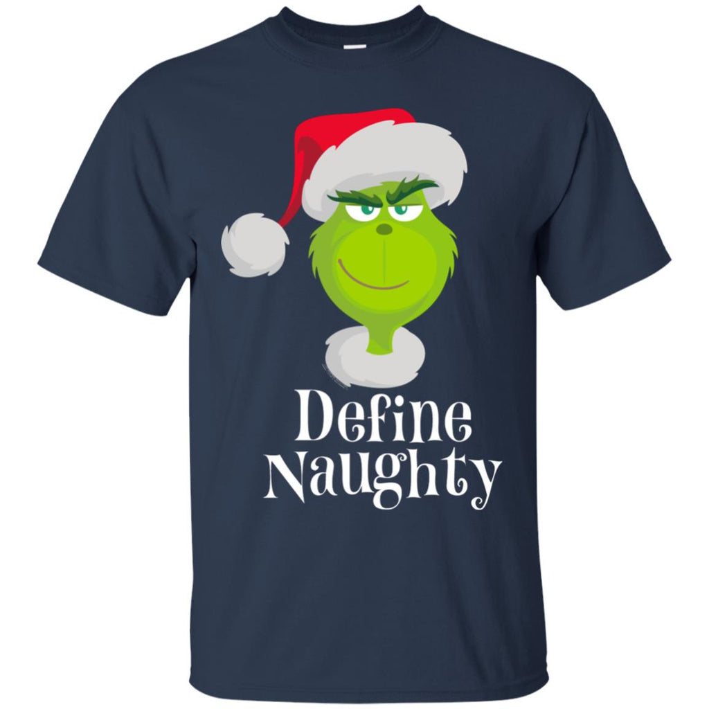 Dr. Seuss The Grinch Naughty Grinch Christmas Men T-Shirt