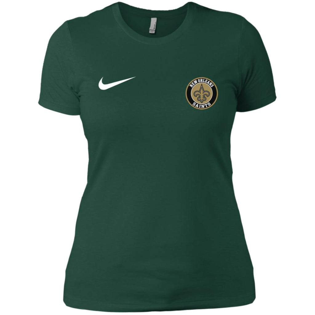 Nike New Orleans Saints Nfl Football Women T-Shirt