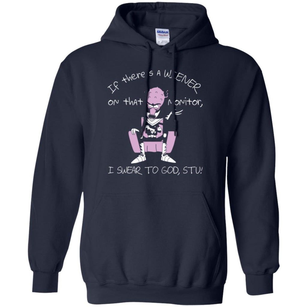 Rick And Morty If There's A Wiener Men Pullover Hoodie