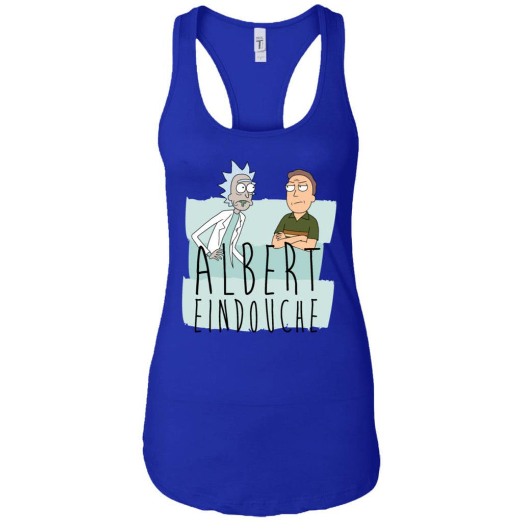 Rick And Morty Albert Eindouche Parody Women Tank