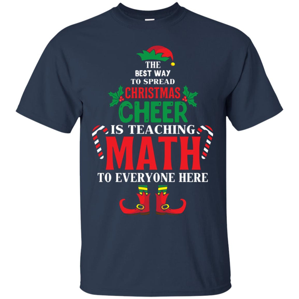 Christmas Cheer Is Teaching Math Men T-Shirt
