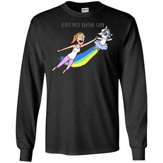 Rick And Morty Summer Never Past Bedtime Land Men Long SLeeve Shirt