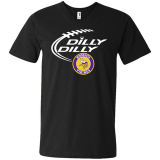 Dilly Dilly Minnesota Vikings Nfl Football Men V-Neck T-Shirt