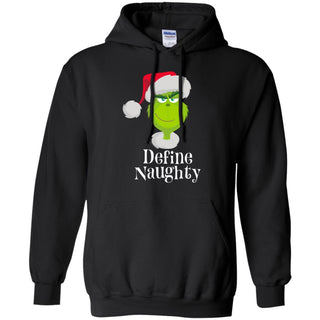 Dr. Seuss The Grinch Naughty Grinch Christmas Men Pullover Hoodie