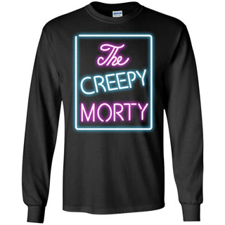 Rick And Morty The Creepy Morty Club Men Long SLeeve Shirt