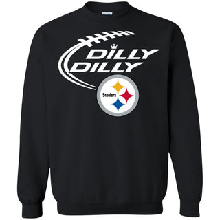 Dilly Dilly Pittsburgh Steelers Logo Nfl Football Unisex Crewneck Pullover Sweatshirt