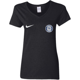 Nike Seatle Seahawk Nfl Football Women V-Neck T-Shirt