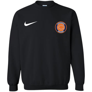 Nike Chicago Bears Nfl Football Unisex Crewneck Pullover Sweatshirt