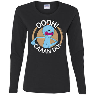 Rick And Morty Mr Meeseeks Oooh Caaan Do Mug Women Long Sleeve Shirt