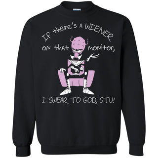 Rick And Morty If There's A Wiener Unisex Crewneck Pullover Sweatshirt