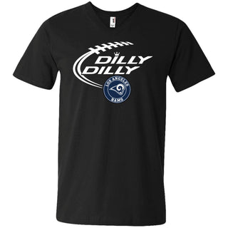 Dilly Dilly Los Angeles Rams Nfl Football Men V-Neck T-Shirt