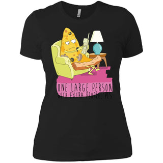 Rick And Morty Large Person With Extra People Women T-Shirt