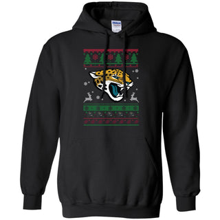 Jacksonville Jaguars Logo Football Teams Ugly Christmas Sweater Men Pullover Hoodie